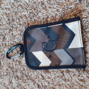 Thirty-one Luggage tag, embroidered C on front, like new